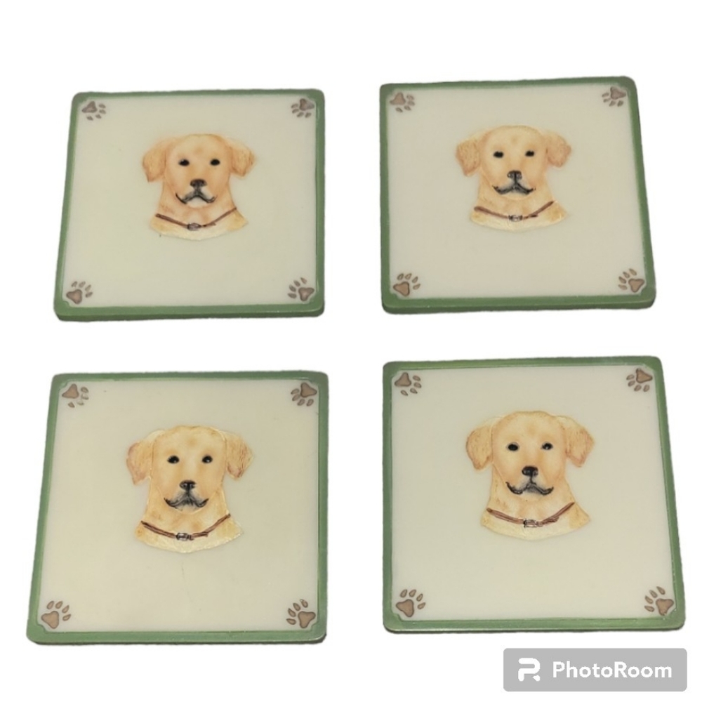 Yellow Labrador Retriever Coasters